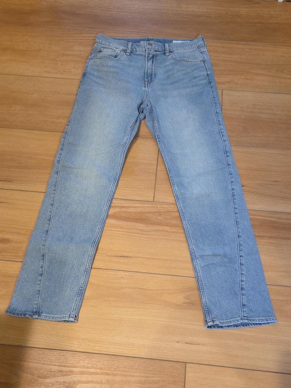 GAP Light Blue Straight-Leg Jeans